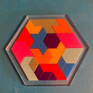 Colorful Hexagonal Puzzle